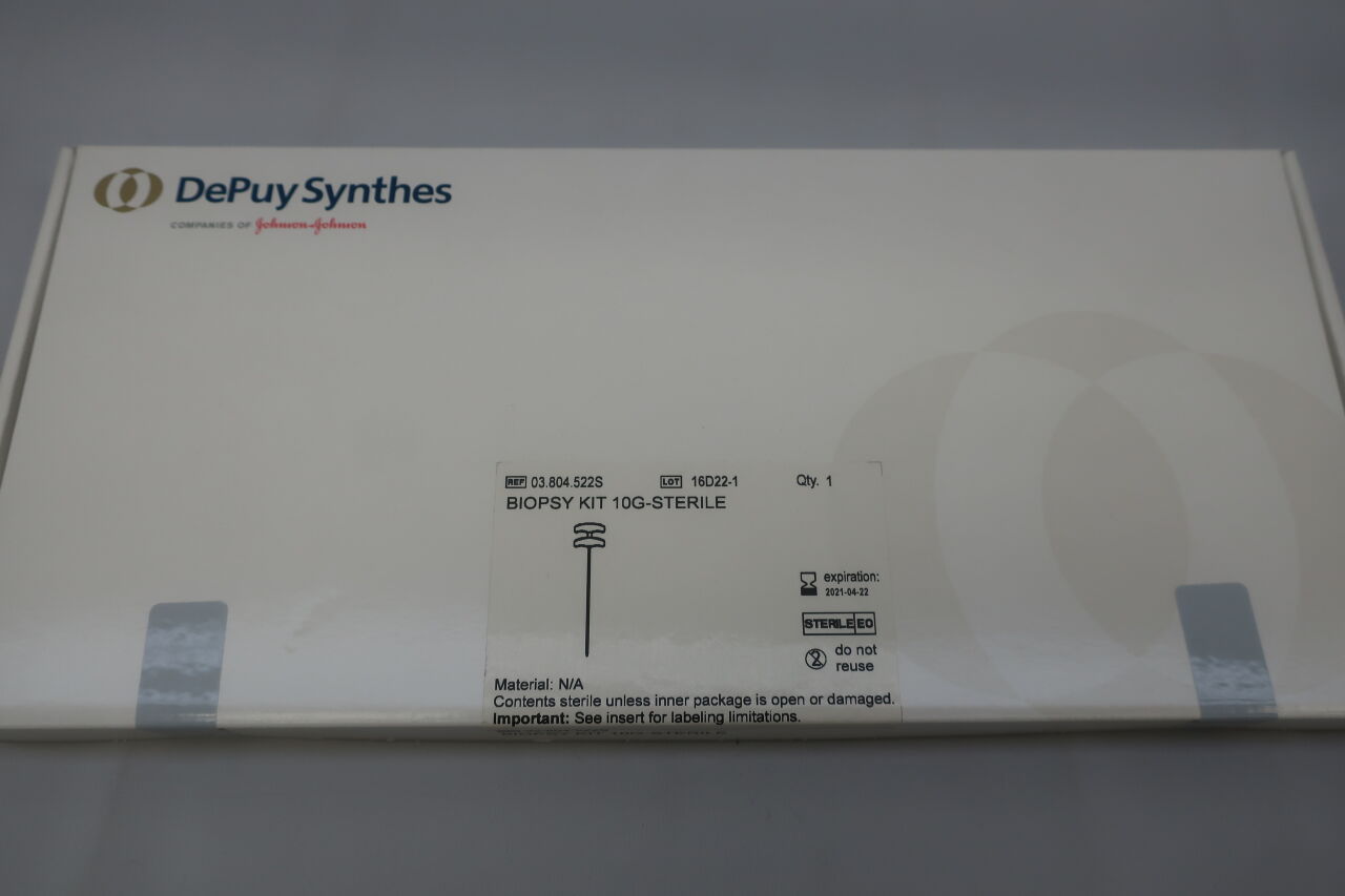 03.804.522S - SYNTHES - BIOPSY KIT 10G, (BX/1) - ( Expiry Date: 2021-04-22 )