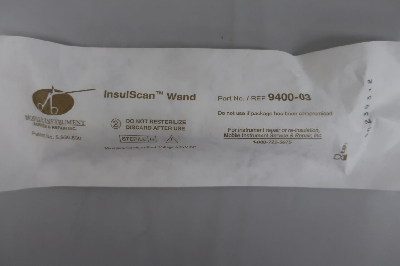 9400-03 - MOBILE INSTRUMENTS - InsulScan Wand, (EA) - ( Expiry Date: 2023-03-12 )