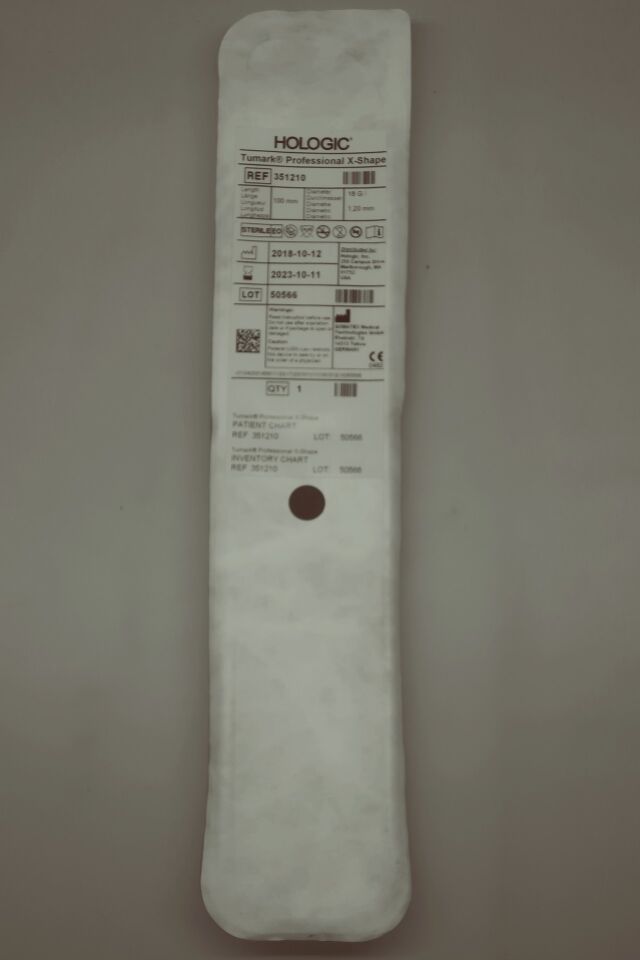 351210 - SOMATEX - Tumark Professional X-Shape Biopsy site marker, 100mm length, 18G, (EA) - ( Expiry Date: 2023-10-11 )