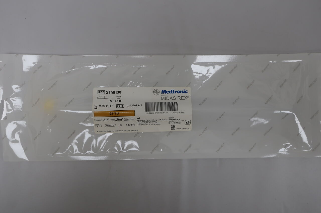 21MH30  -  MEDTRONIC  -  midas rex match head fluted cutting burr, 3 mm head diameter, 21 cm shaft length , ( EA )  -  ( Expiry Date : 2026-11-17 )