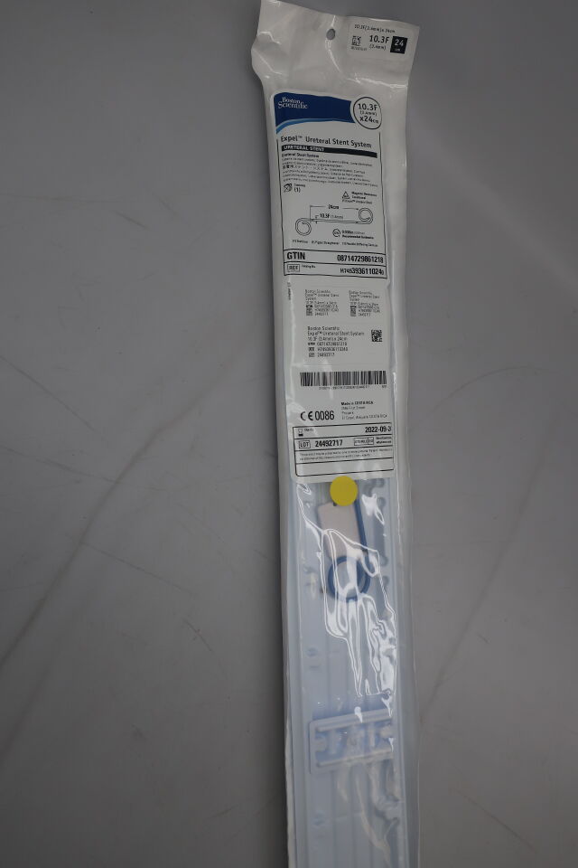 393611024 - BOSTON SCIENTIFIC - Expel Ureteral Stent System, 10.3F x 24cm, (EA) - ( Expiry Date: 2022-09-24 )