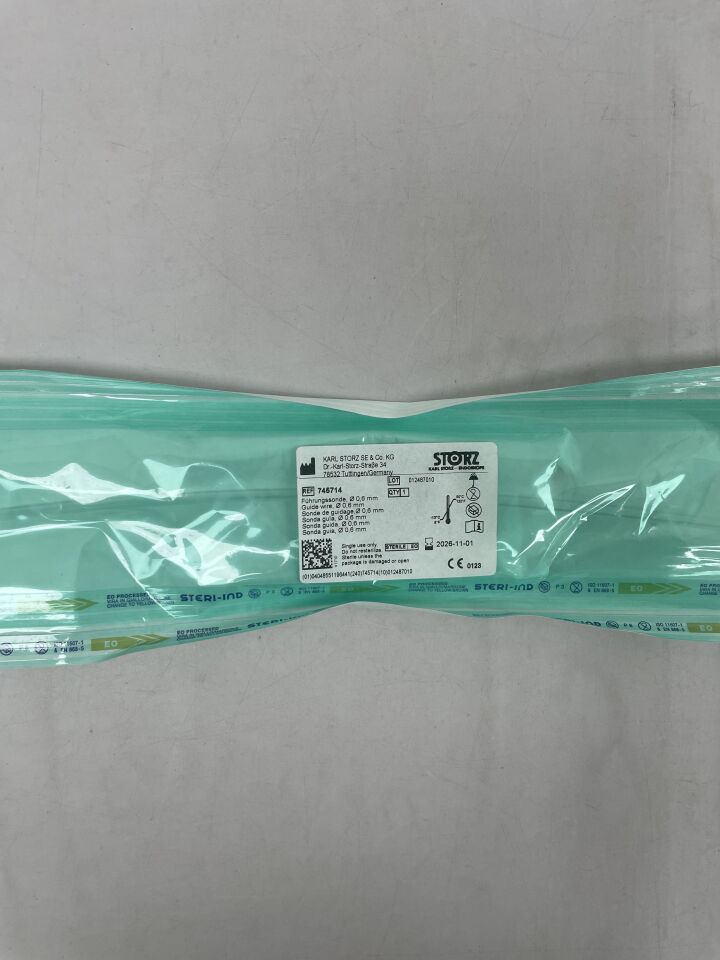 745720  -  STORZ  -  Guide Wire, Ø 0.6 mm , ( EA )  -  ( Expiry Date : 2099-01-01 )
