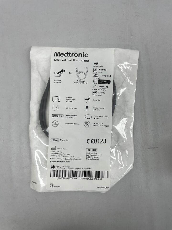 2035UC  -  MEDTRONIC  -  Electrical Umbilical cable  , ( EA )  -  ( Expiry Date : 2025-05-15 )