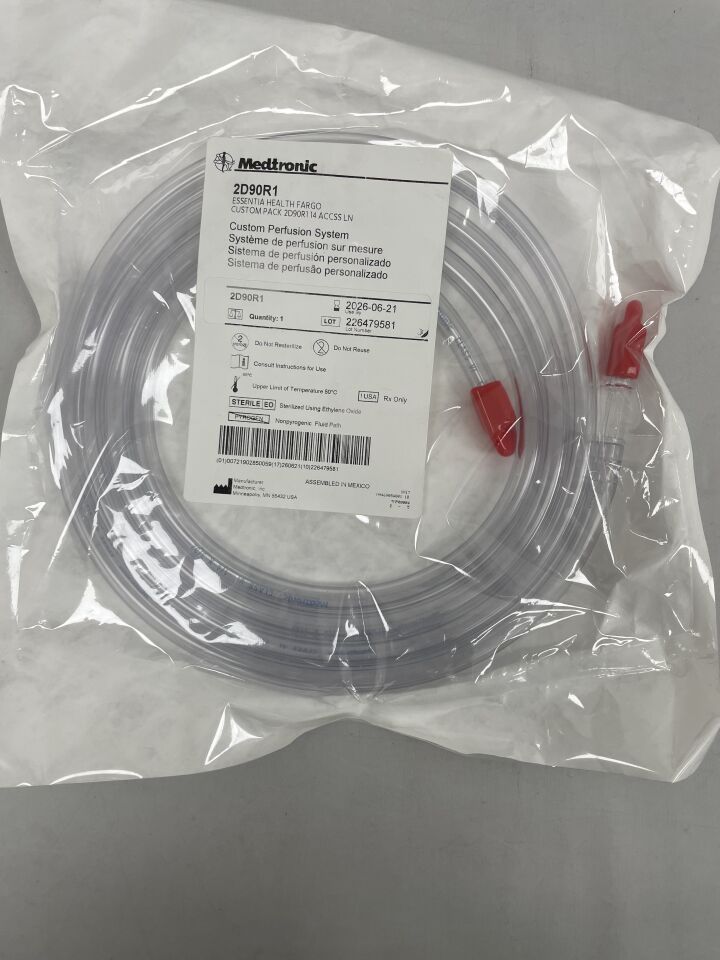 2D90R1  -  MEDTRONIC  -  Custom Perfusion System , ( EA )  -  ( Expiry Date : 2026-06-21 )