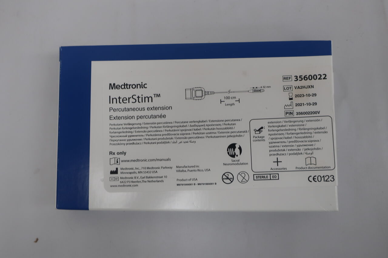 3560022 - MEDTRONIC - InterStim Percutaneous Extension 4.32mm x 100cm, () - ( Expiry Date: 2024-01-12 )