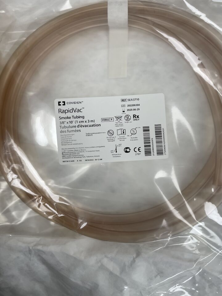 SEA3710 - COVIDIEN - RapidVac 煙管，3/8" x 10'，( EA ) -（有效期限：2025-06-29）
