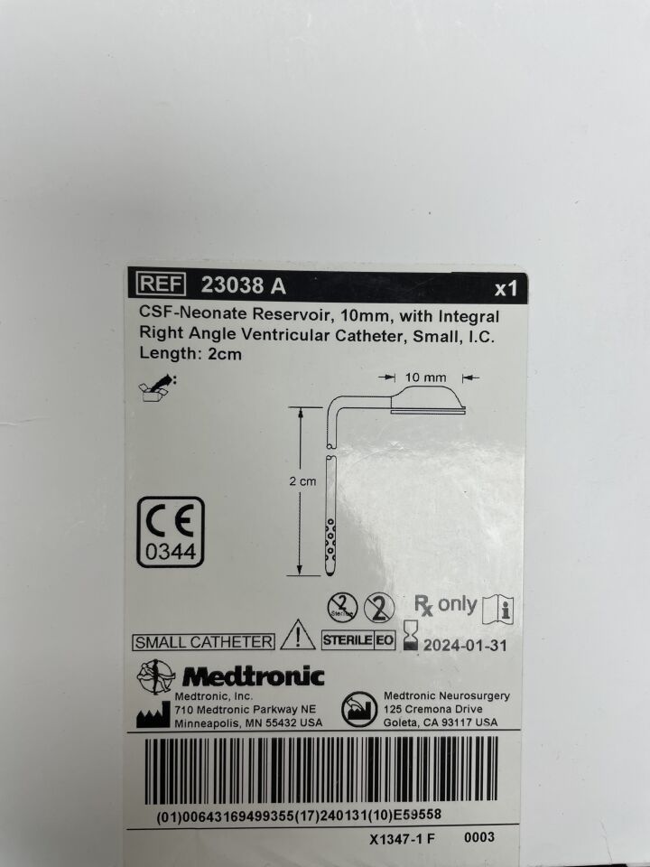 5452-010-010C - STRYKER - S2 Mini Carbide Round Bur, 1.0mm , (BX/1) - ( Expiry Date: 2023-09-28 )
