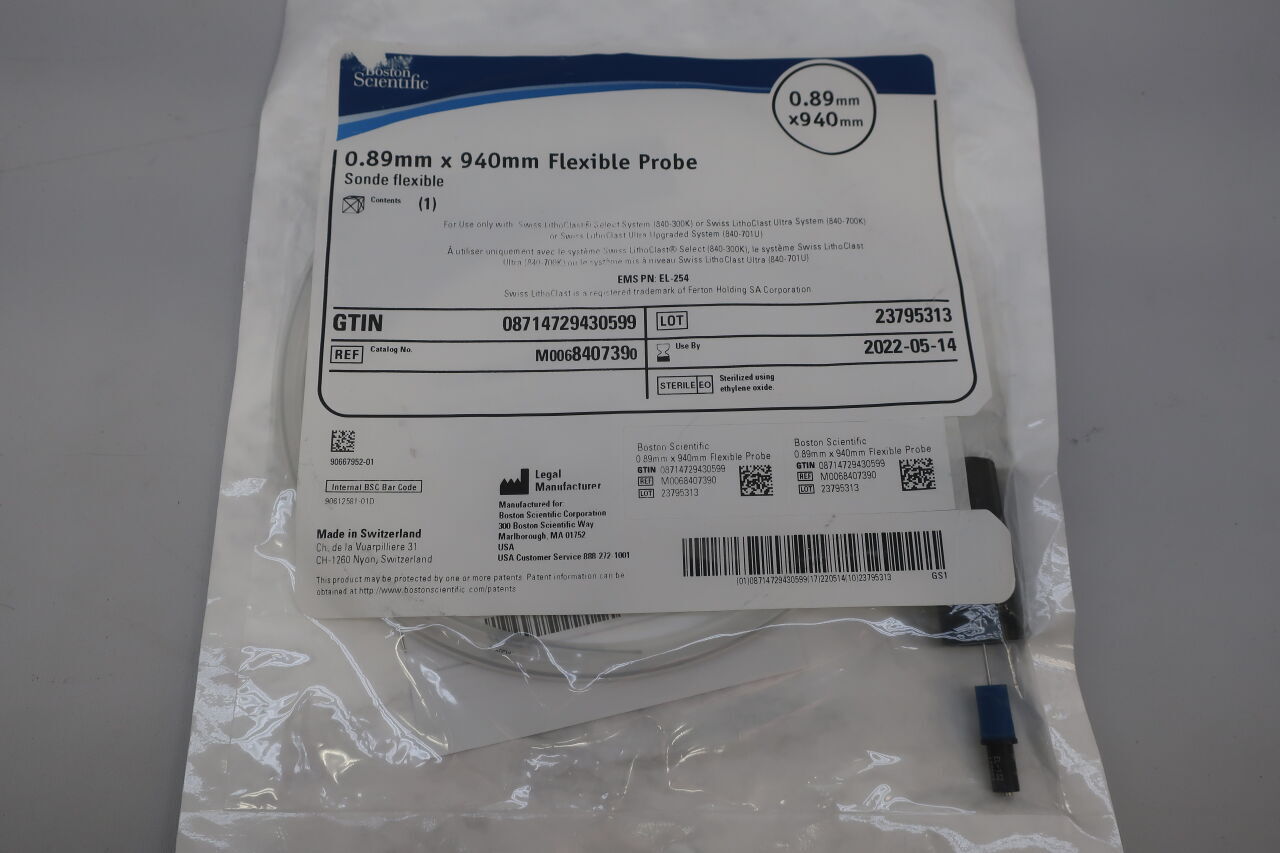 840739 - BOSTON SCIENTIFIC - Flexible Probe, 0.89mm x 940mm, (EA) - ( Expiry Date: 2024-01-26 )