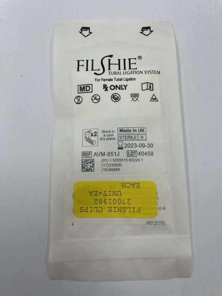 AVM-851J - FEMCARE - Filshie Tubal Ligation System, () - ( Expiry Date: 2023-09-30 )
