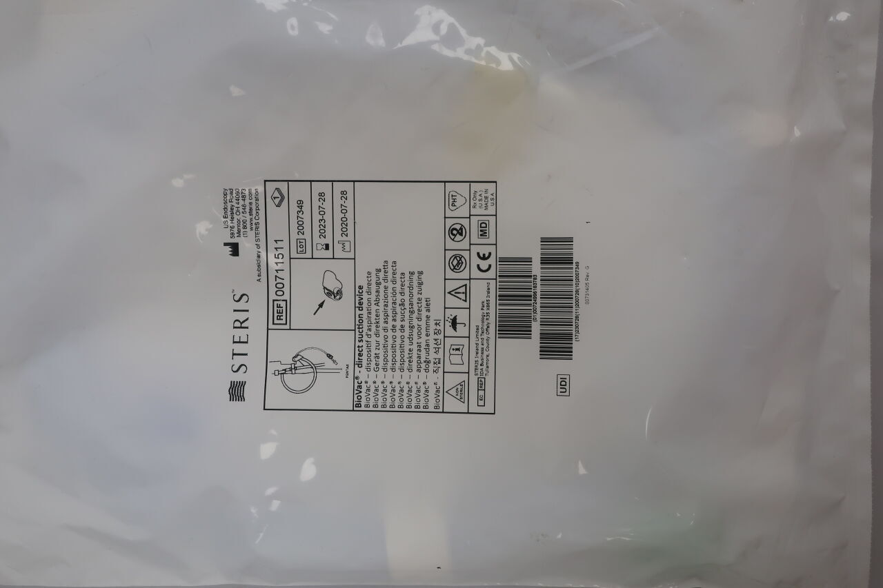 711511 - STERIS - biovac direct suction device w/y-port, (EA) - ( Expiry Date: 2023-07-28 )