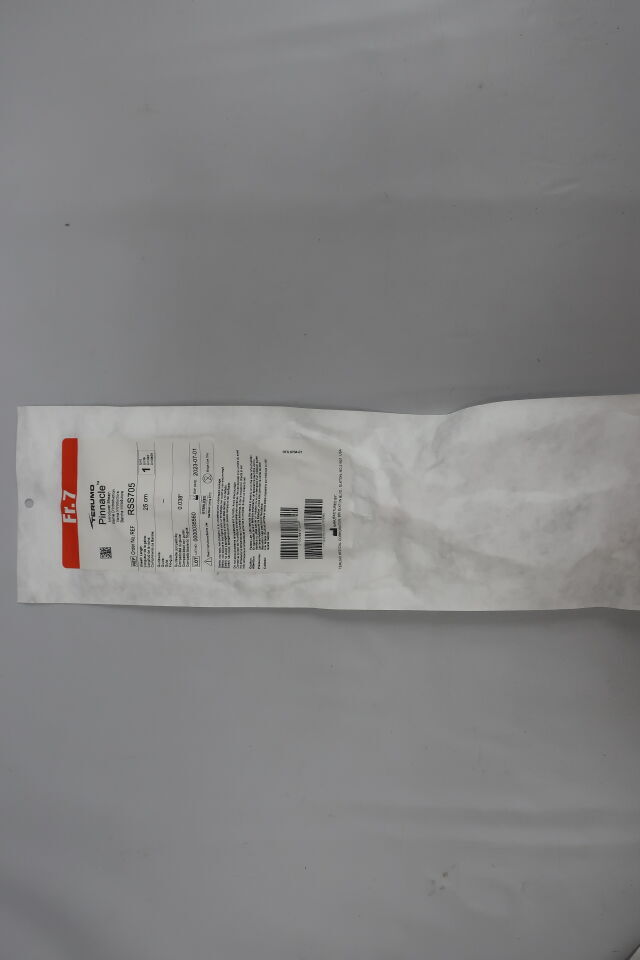 RSS705 - TERUMO - Pinnacle TIF Tip Peripheral Introducer Sheath, 7 Fr X 25 cm Length, () - ( Expiry Date: 2023-09-01 )