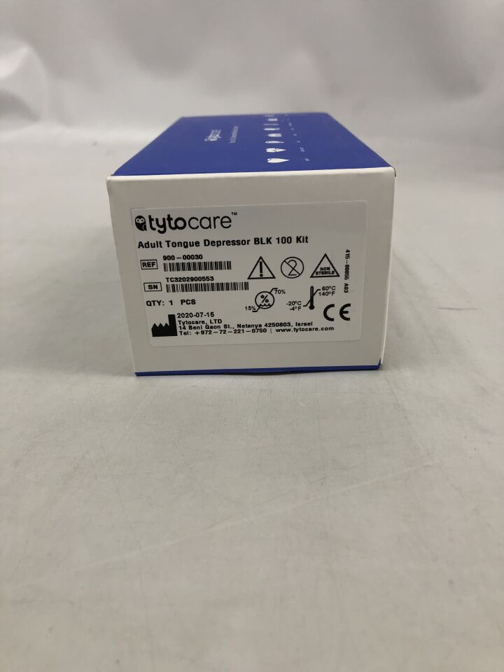 900-00030 - TYTOCARE - 成人壓舌板，黑色，（盒/100）-（有效期至：2099-12-31）