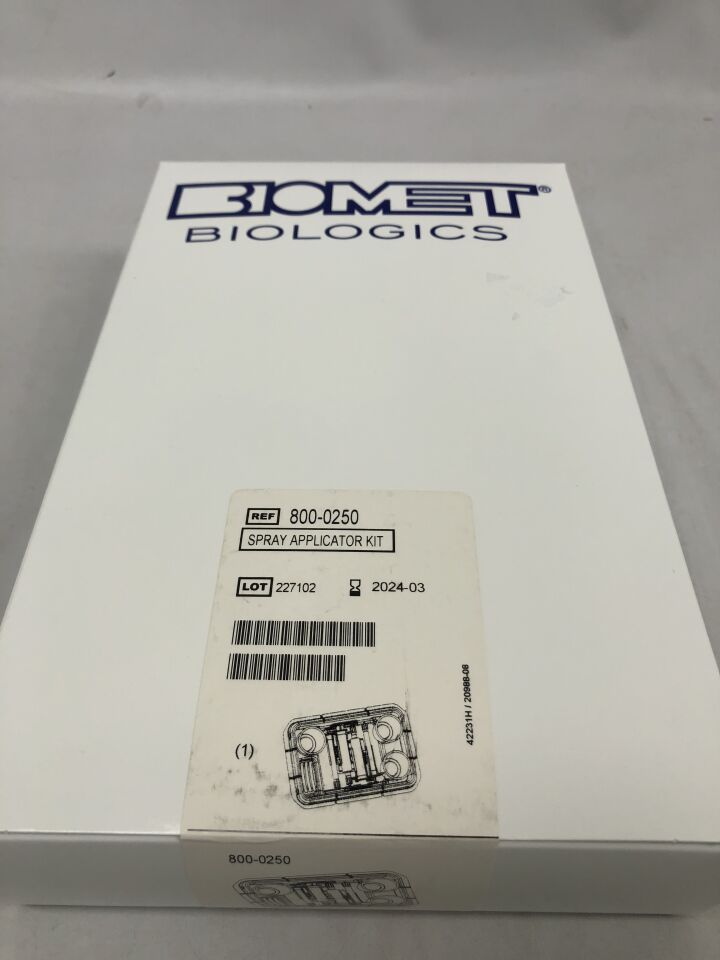 800-0250 - MICROMEDICS - Biomet Spray Applicator Kit, (EA) - ( Expiry Date: 2024-03-01 )