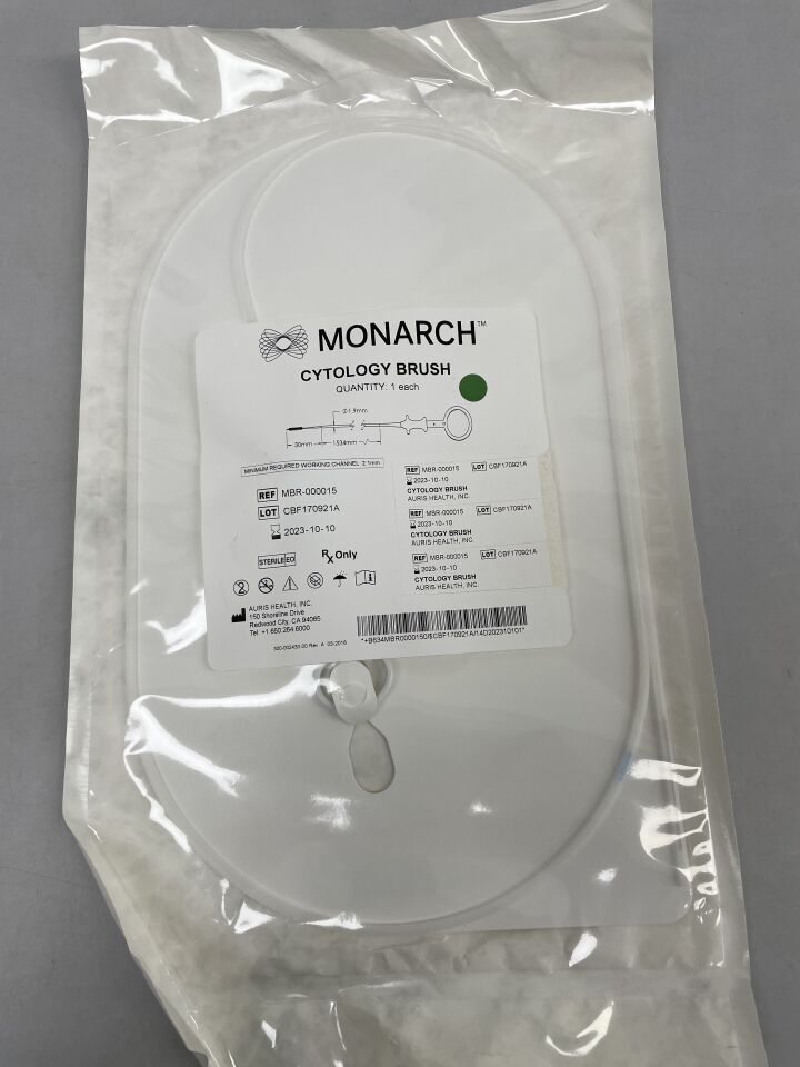 MBR-000015 - AURIS - Monarch Cytology Brush, Cytology Brush 1.9mm X 1564mm, (EA) - ( Expiry Date: 2023-10-10 )