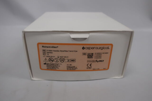 212904 - ASPEN - richard-allan needle, 1/2c taper point intestinal, 0.024" x 0.866", (BX/72) - ( Expiry Date: 2023-06-01 )