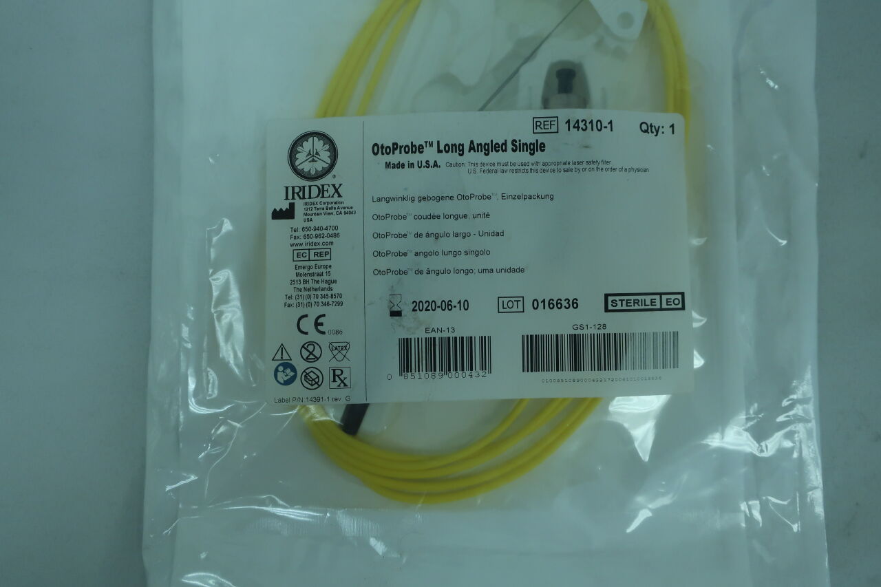 14310-1 - IRIDEX - OTOPROBE Long Angle, (EA) - ( Expiry Date: 2023-10-01 )
