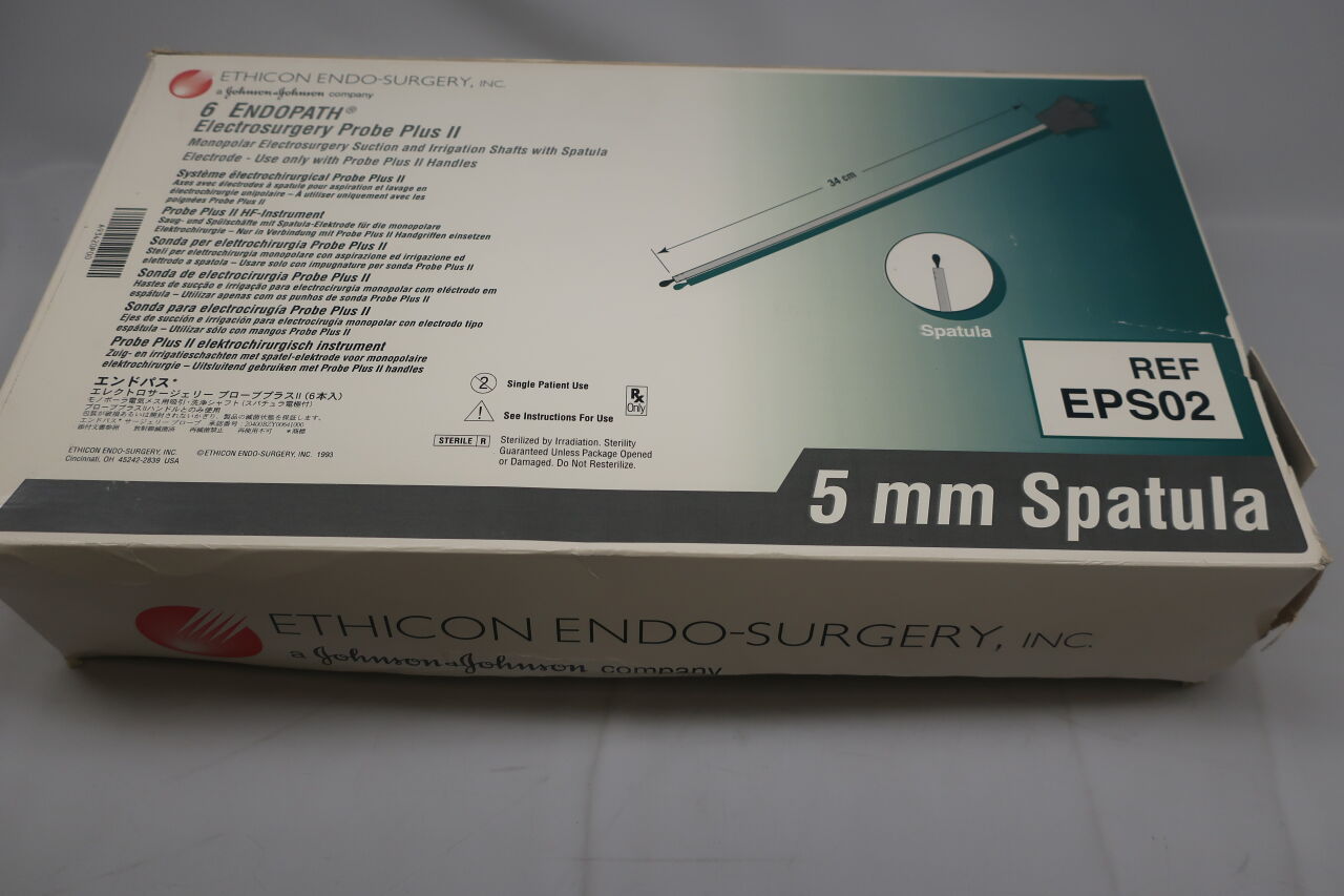 EPS02 - ETHICON - endo-surgery endopath electrosurgery probe plus ii, monopolar suction and irrigation shaft with spatula, (EA) - ( Expiry Date: 2023-12-31 )