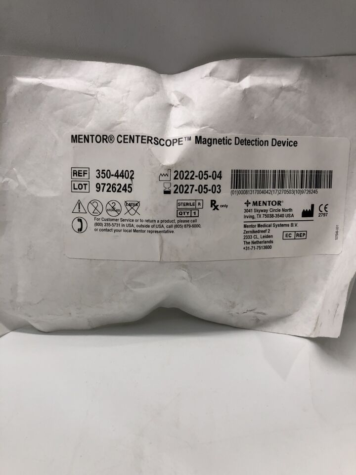 350-4402 - MENTOR - Centerscope 磁性檢測裝置，（EA）-（有效期至：2027-05-03）