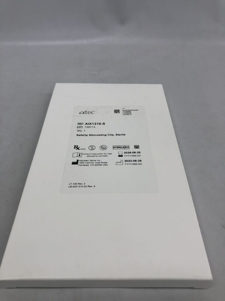 AIX1310-S - ALPHATEC - SafeOp 刺激夾，（BX/1）-（有效期限至：2028-08-29）