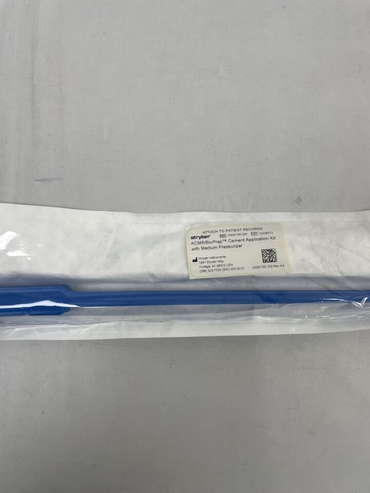 0306-705-000  -  STRYKER  -  Cement Application Kit with Medium Pressurizer , ( EA )  -  ( Expiry Date : 2099-01-31 )