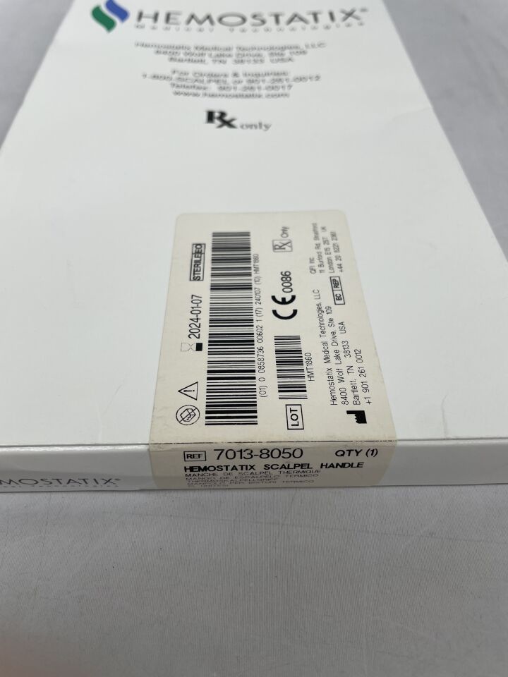 7013-8050 - HEMOSTATIX - p8400 thermal scalpel handle w/integral cable , (EA) - ( Expiry Date: 2024-01-07 )