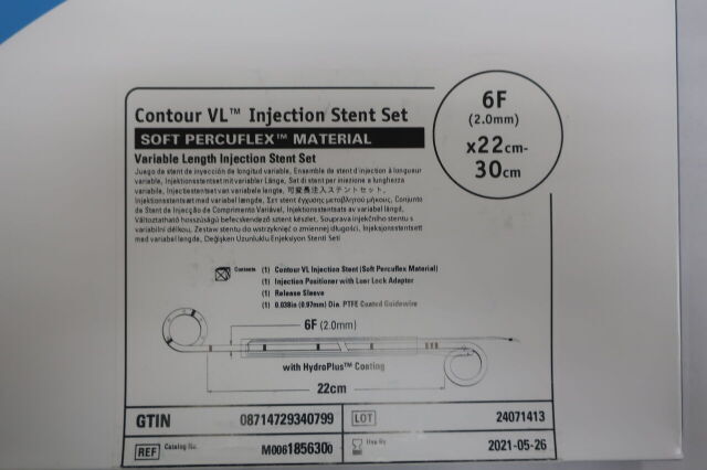 185630 - BOSTON SCIENTIFIC - Contour VL Injection Stent Set, 2.0 mm X 22cm - 30cm, (BX/1) - ( Expiry Date: 2023-09-07 )