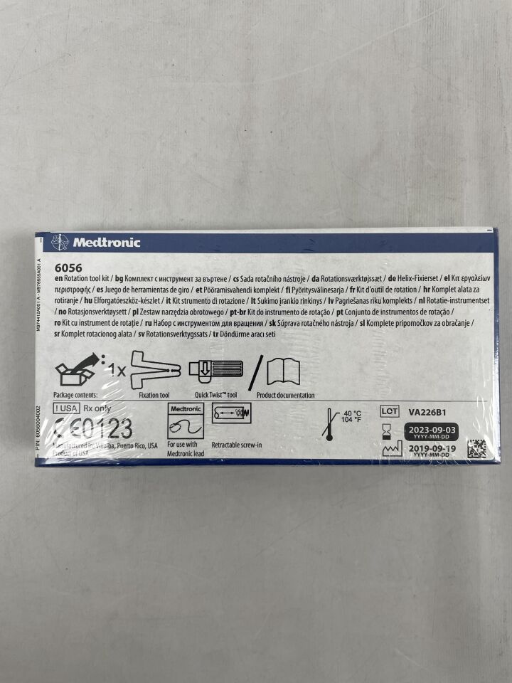 6056 - MEDTRONIC - rotation tool kit, () - ( Expiry Date: 2023-09-03 )