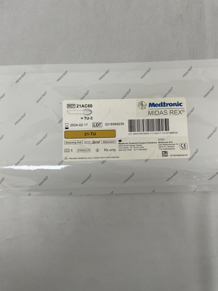 21AC60 - MEDTRONIC - midas rex mr8 acorn, 21cm, 6mm, (EA) - ( Expiry Date: 2024-02-17 )