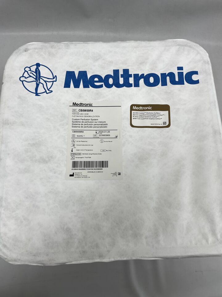 CB5W59R4 - MEDTRONIC - Fairview Univ. Hosp. Custom Perfusion System , (EA) - ( Expiry Date: 2024-01-26 )