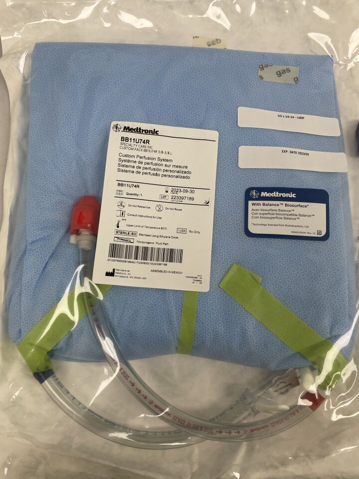 BB11U74R - MEDTRONIC - custom perfusion system, specialty care inc., (EA) - ( Expiry Date: 2023-09-30 )