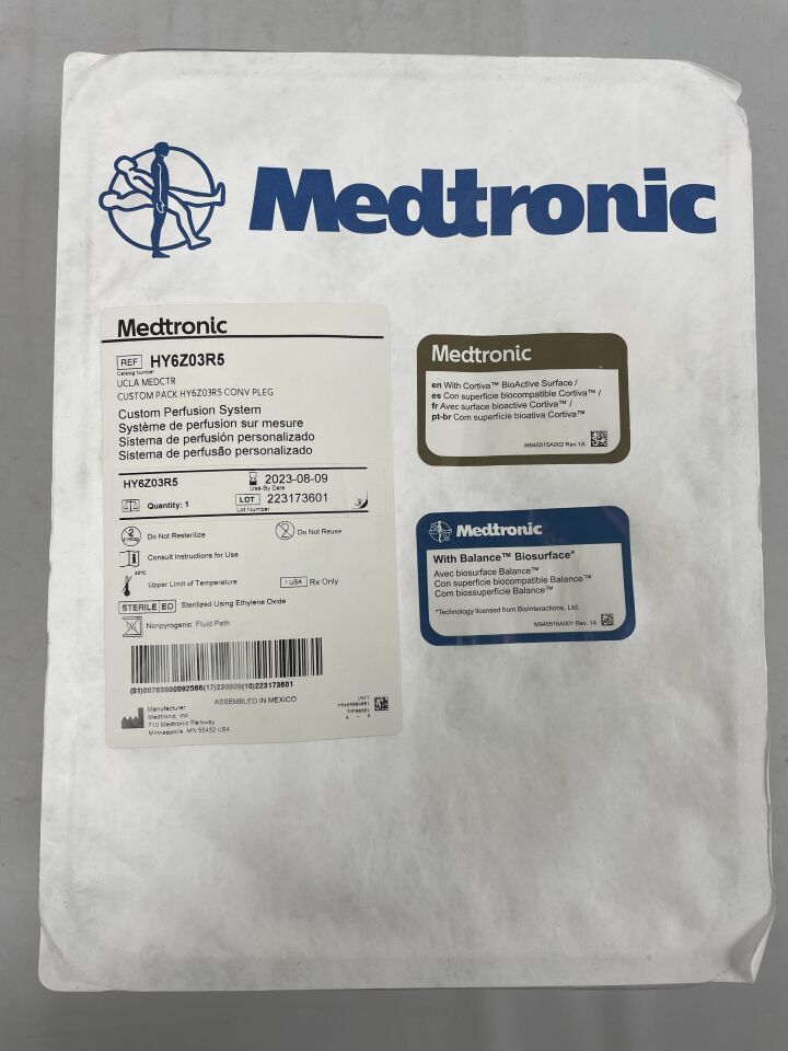 HY6Z03R5 - MEDTRONIC - custom perfusion system,ucla medctr, (EA) - ( Expiry Date: 2023-08-09 )