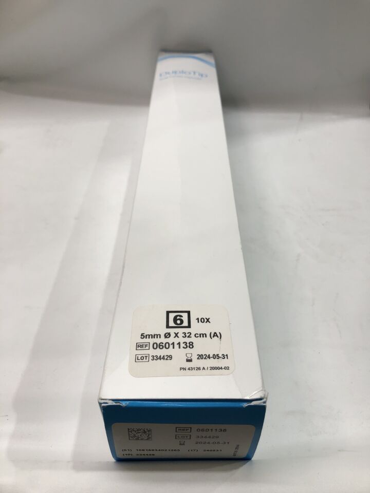 0601138 - MICROMEDICS - DuploTip Dual Lumen Cannula 5mm x 32cm
, () - ( Expiry Date: 2024-05-31 )
