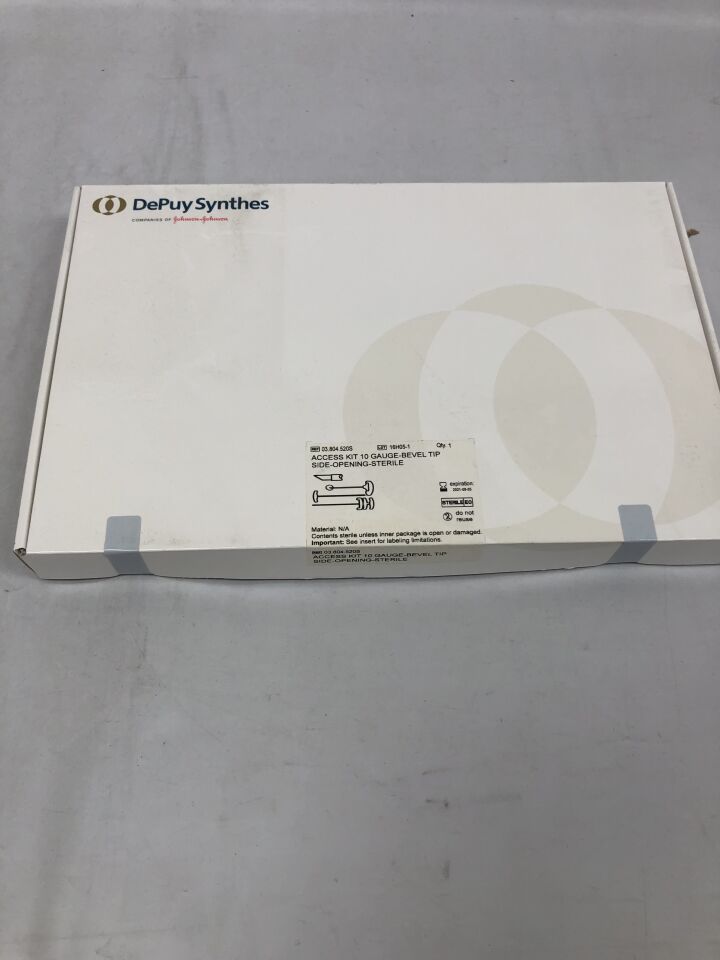 03.804.520S - SYNTHES - ACCESS KIT 10 GAUGE-BEVEL TIP, side opening, (BX/1) - ( Expiry Date: 2021-08-05 )