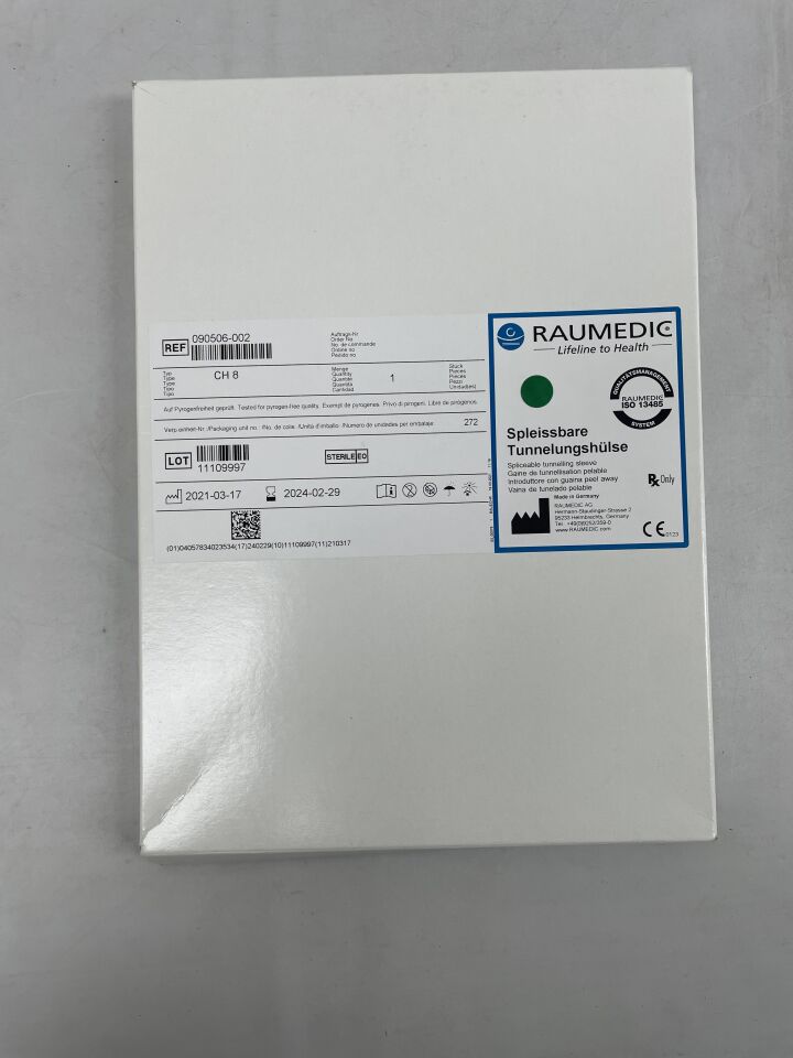 090506-002 - RAUMEDIC - Spliceable Tunnelling Sleeve, () - ( Expiry Date:  )