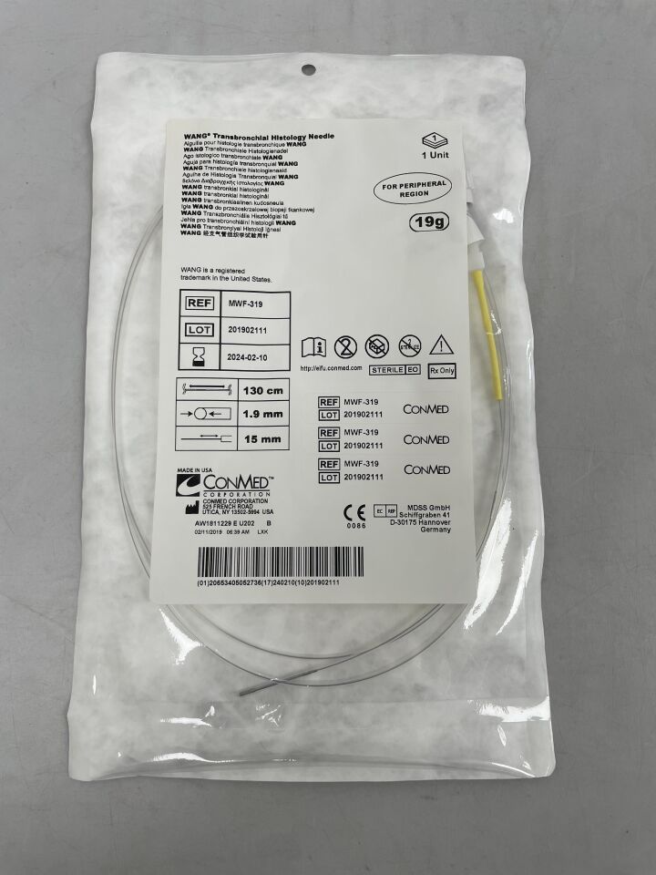 MWF-319 - CONMED - WANG Transbronchial Histology Needle 21G x 130cm, (EA) - ( Expiry Date: 2024-02-10 )
