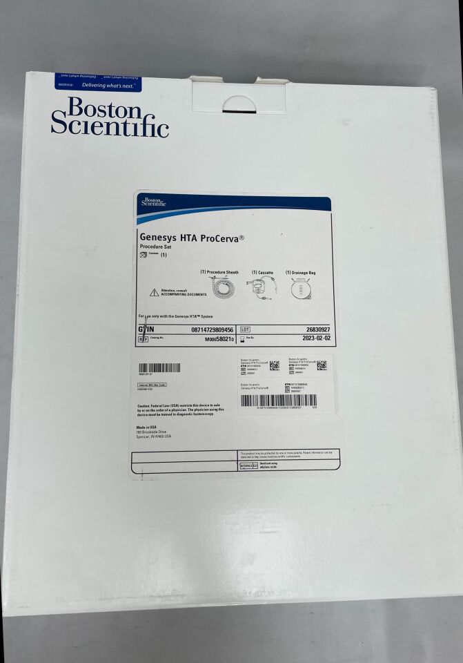 58021 - BOSTON SCIENTIFIC - Genesys HTA ProCerva Procedure Set, () - ( Expiry Date: 2023-02-02 )