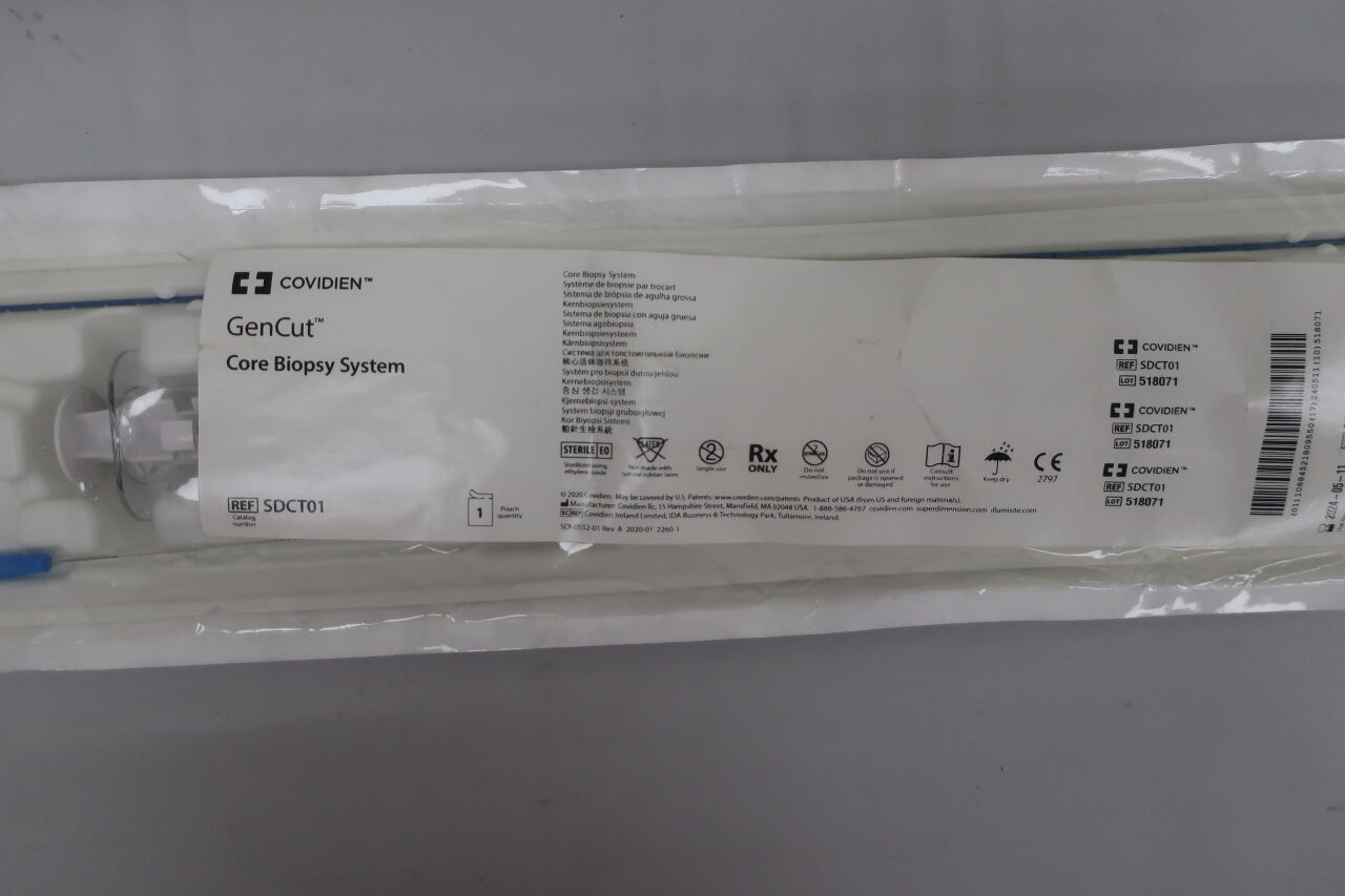 SDCT01 - COVIDIEN - GenCut Core Biopsy System, (BX/1) - ( Expiry Date: 2024-02-04 )