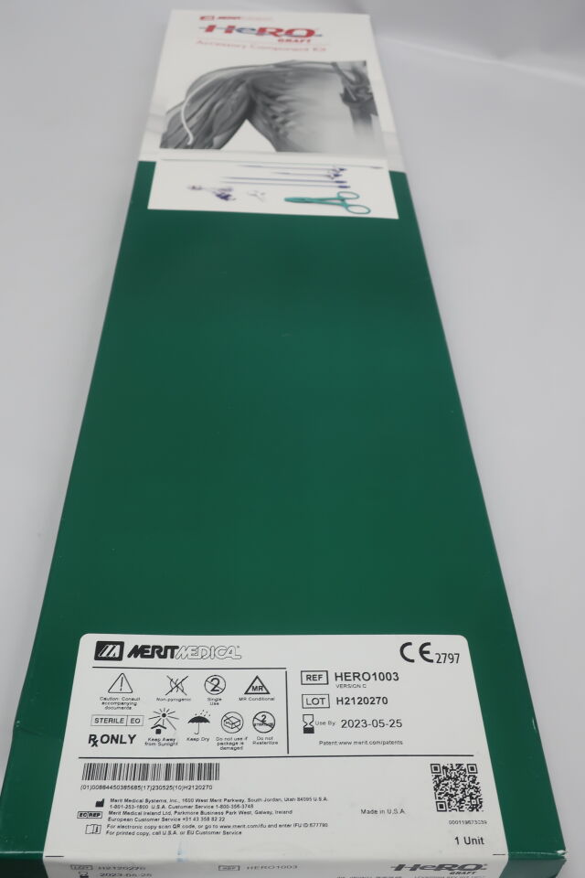 HERO1003 - MERIT - HeRO Graft, Accessory Component Kit, (BX/1) - ( Expiry Date: 2023-04-28 )