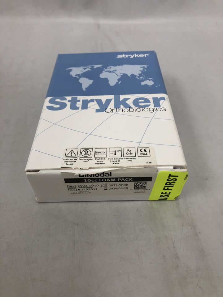 2102-1910 - STRYKER - Orthovita Vitoss BiModal 10cc Foam Pack, () - ( Expiry Date: 2024-06-28 )