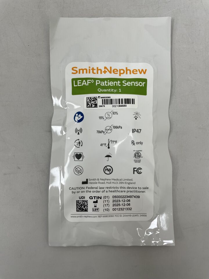 66803060 - 史密斯和內普休 - LEAF 患者感測器，（EA）-（有效期至：2025-12-06）