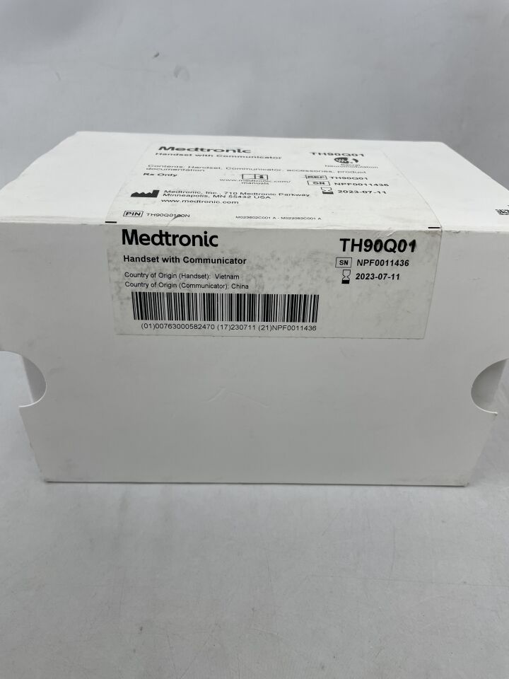 TH90Q01 - MEDTRONIC - Handset with Communicator, (BX/1) - ( Expiry Date: 2023-07-11 )