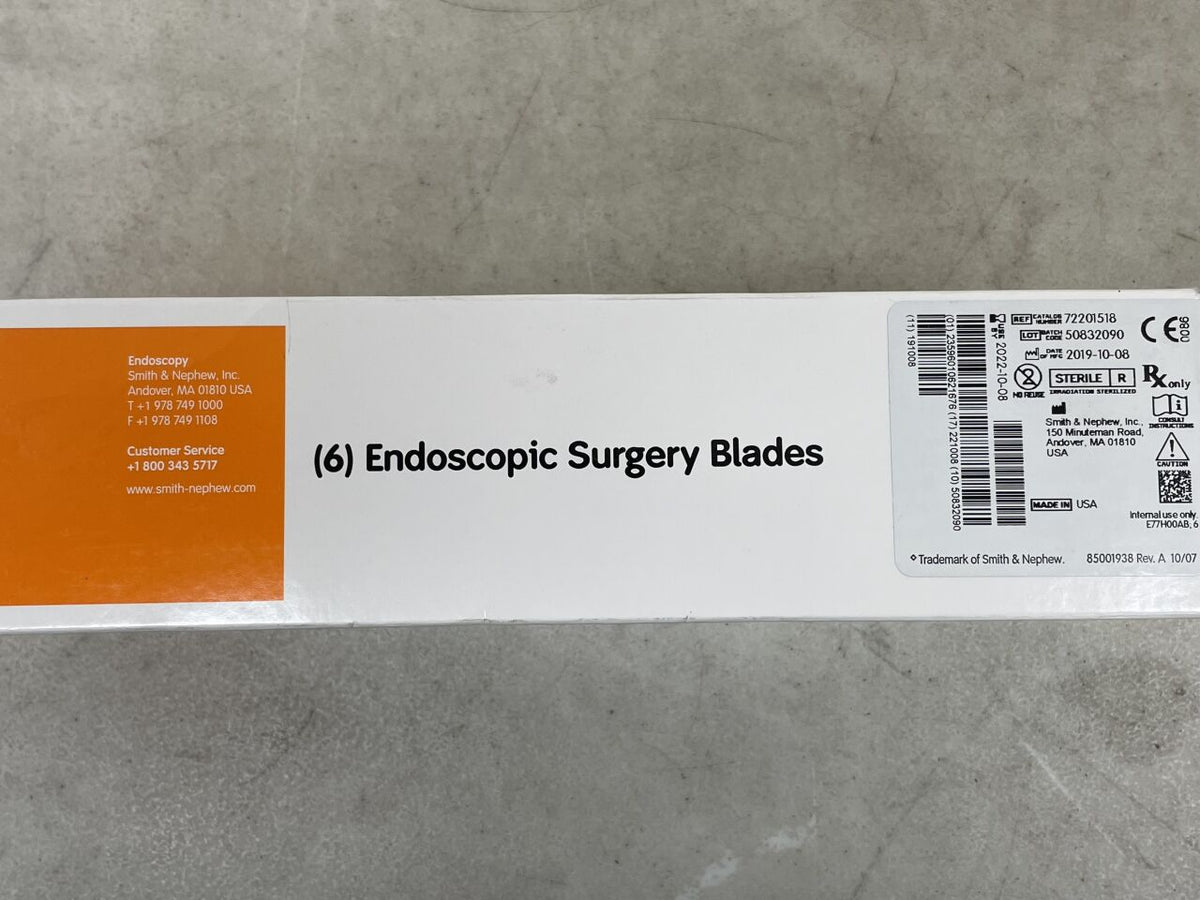 72201518 - SMITH & NEPHEW - dyonics endoscopic 2.9mm powermini abrader burr, ()