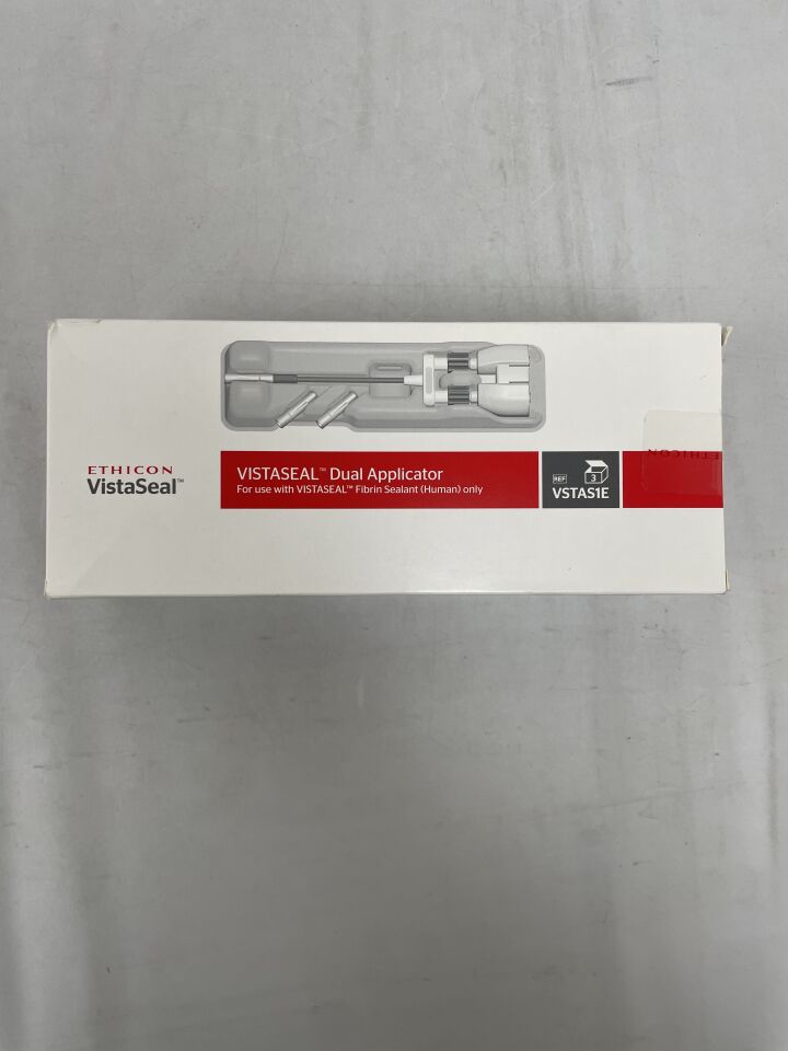 VSTAS1E - ETHICON - VistaSeal, Dual Applicator, Applicator with 2 additional Airless Spray Tips, (BX/3) - ( Expiry Date: 2023-10-16 )