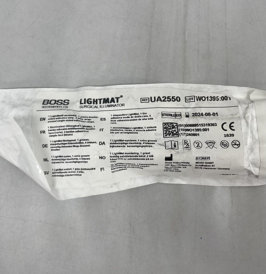 UA2550 - BOSS - Lightmat Surgical Illuminator surgical site internal light, (EA) - ( Expiry Date: 2024-08-01 )
