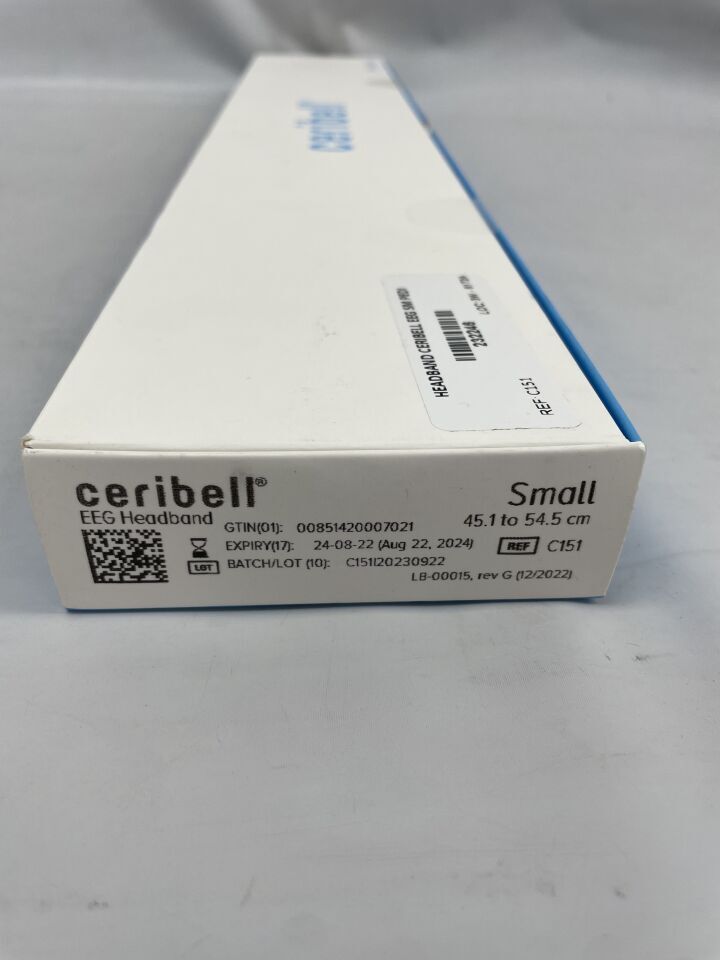 C151 - CERIBELL - eeg headband, s 45.1-54.5cm, (EA) - ( Expiry Date: 2024-08-22 )