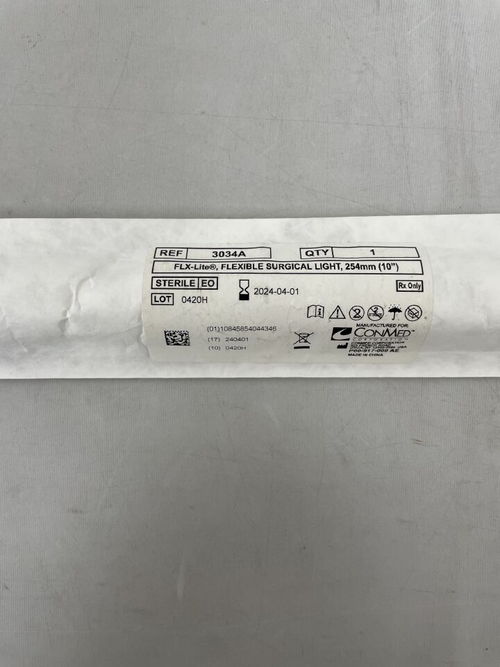 3034A - CONMED - FLX-Lite Surgical Light Small Bulb, 10", (EA) - ( Expiry Date: 2024-04-01 )