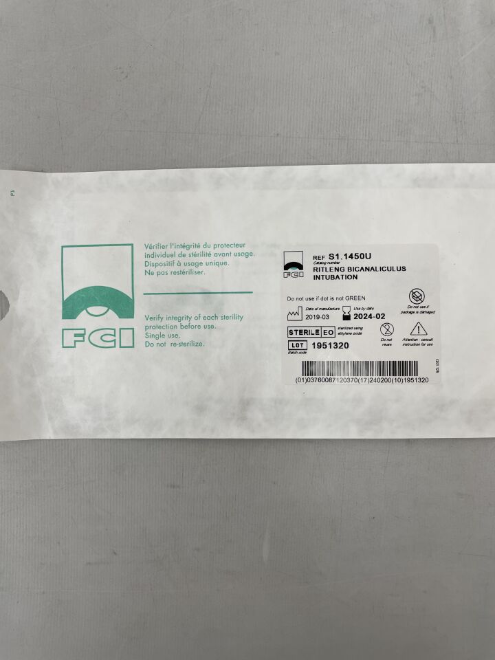 S1.1450 - FCI - RITLENG Lacrimal Intubation Set, (EA) - ( Expiry Date: 2024-02-29 )