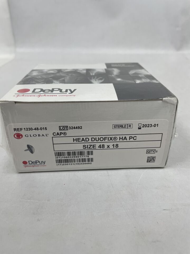 1230-48-015 - DEPUY - HEAD DUOFIX HA PC, 48 x 18, (BX/1) - ( Expiry Date: 2023-01-31 )