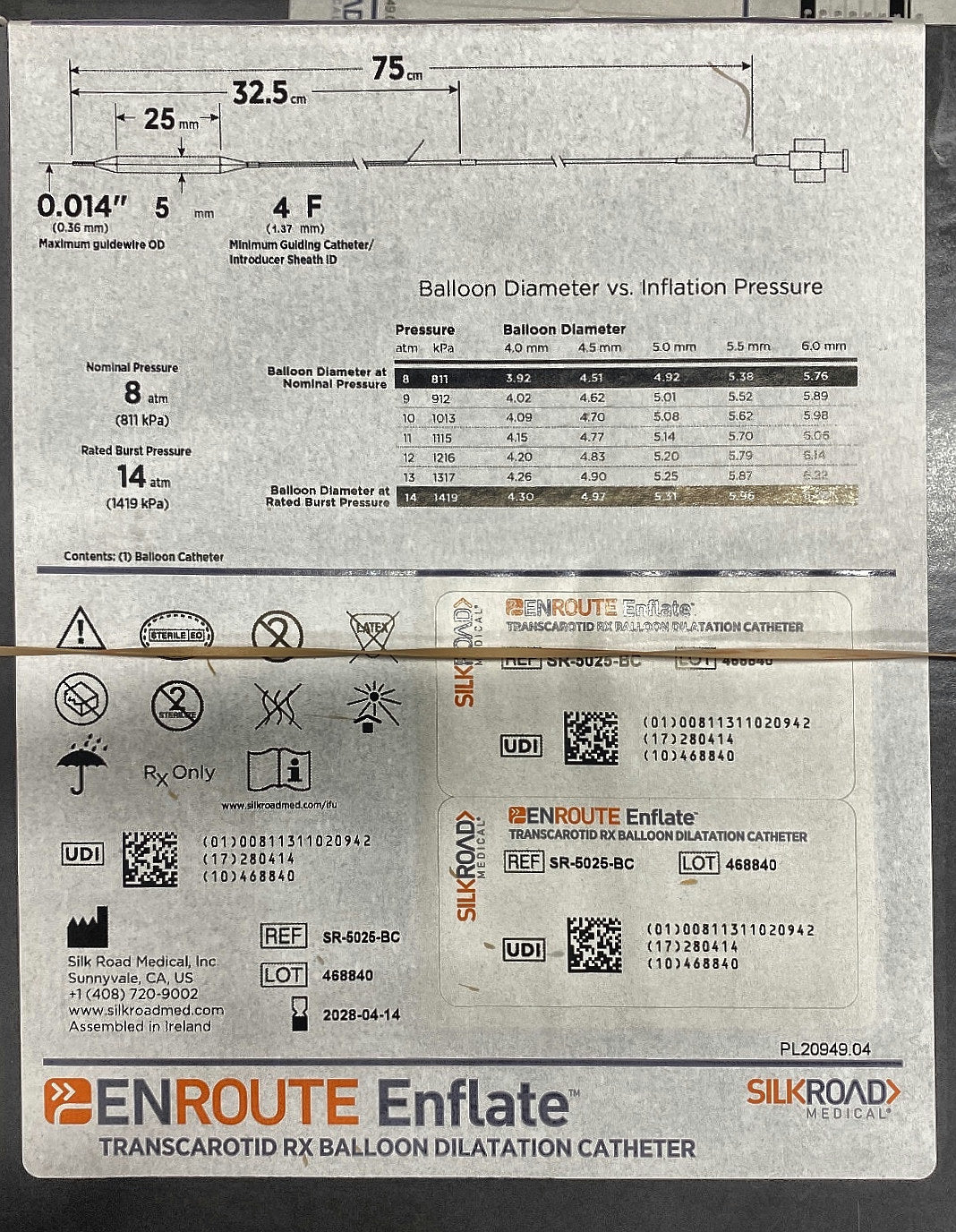 SR-5025-BC - SILKROAD MEDICAL - 5mm X 25mm, (BX/1)