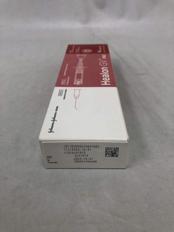 10240014 - JOHNSON & JOHNSON - healon gv pro 0.85ml us, (BX/1) - ( Expiry Date: 2023-12-31 )